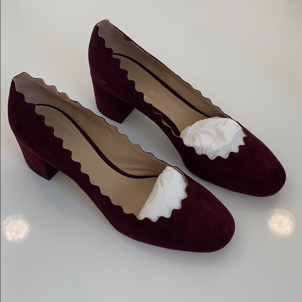 Chloe suede pumps